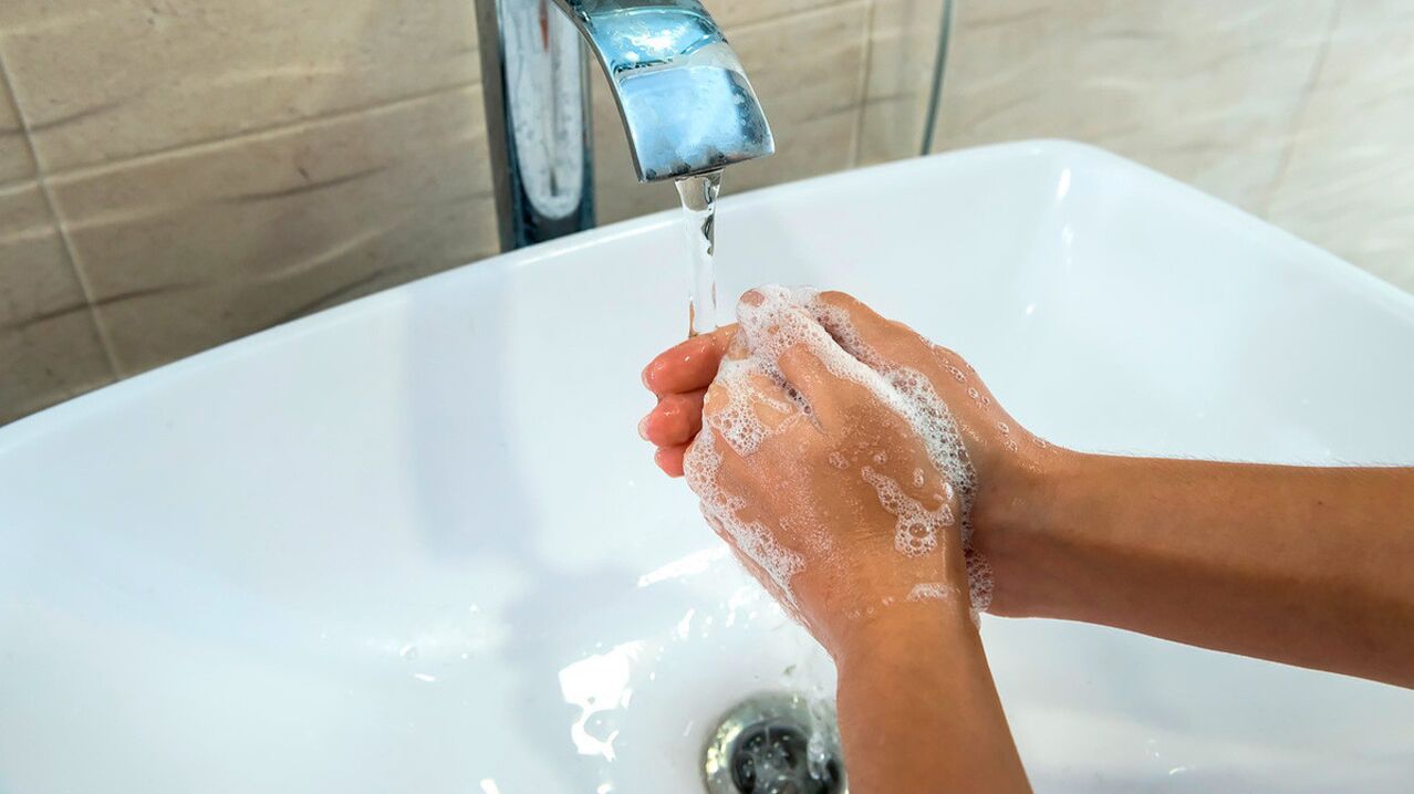 Najenostavnejše pravilo za preprečevanje helminthiasis je, da si vedno umijte roke z milom in vodo. 